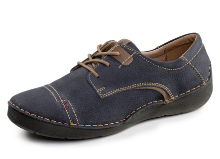 Josef Seibel, klassische Damen-Schnürschuhe, Weite G, mit herausnehmbarem Fußbett