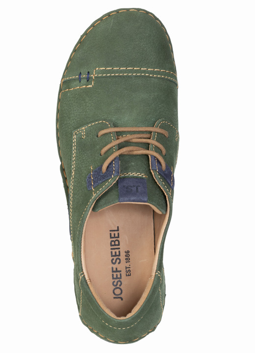 Slipper & Schnürschuhe - Josef Seibel, klassische Damen-Schnürschuhe, Weite G, mit herausnehmbarem Fußbett, in Größe 036 bis 043, in Farbe MARINE-BRAUN Ansicht 12