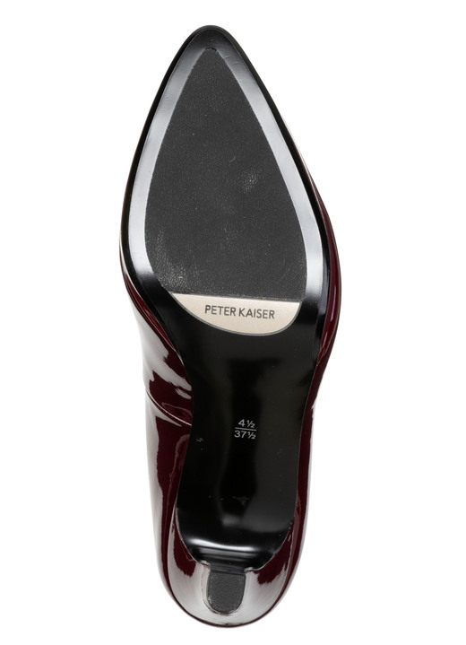 Pumps & Ballerina - Peter Kaiser, elegante Damen-Pumps, aus Leder, in Größe 4 bis 8, in Farbe WEINROT Ansicht 3