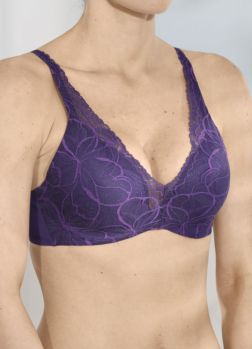 Bügel-BH - Triumph Body Make-Up Illusion Lace BH mit flexiblen Komfortbügeln Ansicht 7 Bügel-BH - Triumph Body Make-Up Illusion Lace BH mit flexiblen Komfortbügeln, in Größe 070 bis 090, in Cup B, in Farbe PUDER Ansicht 7
