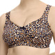 Soft-BH - Susa BH mit Raubtierdessin, in Größe 080 bis 120, in Cup B, in Farbe SCHWARZ-CAMEL-SAND – Farbe SCHWARZ-CAMEL-SAND – Ansicht 2