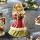 Goebel-Figuren - Winterliche Szene: Tolle Himmelsboten im Winterwald – Farbe ROT-GRÜN – Ansicht 3 Goebel-Figuren - Winterliche Szene: Tolle Himmelsboten im Winterwald, in Farbe GRÜN, in Ausführung Weihnachtsbaum – Farbe ROT-GRÜN – Ansicht 3