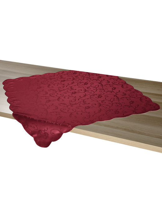 Tischdecken - Pflegeleichte Tischdekoration für drinnen und draußen, in Größe 130 (Tischdecke, 130/160 cm) bis 404 (2er-Set Kissenbezüge, 40/40 cm), in Farbe WEISS Ansicht 12