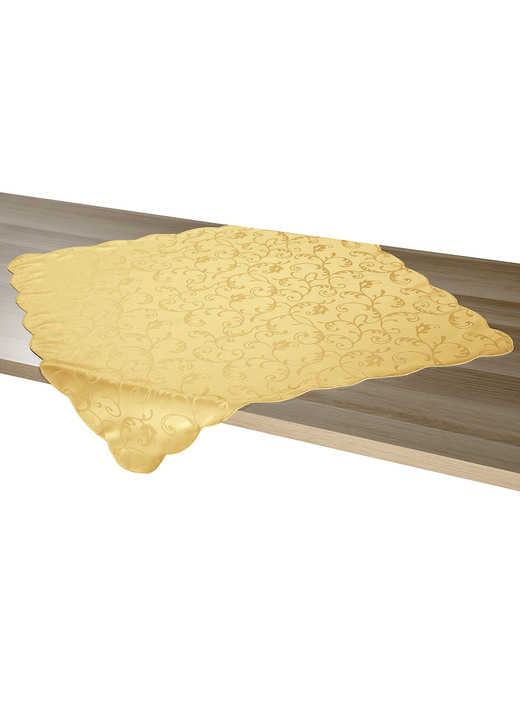 Tischdecken - Pflegeleichte Tischdekoration für drinnen und draußen, in Größe 130 (Tischdecke, 130/160 cm) bis 404 (2er-Set Kissenbezüge, 40/40 cm), in Farbe WEISS Ansicht 15