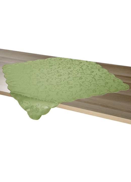 Tischdecken - Pflegeleichte Tischdekoration für drinnen und draußen, in Größe 130 (Tischdecke, 130/160 cm) bis 404 (2er-Set Kissenbezüge, 40/40 cm), in Farbe WEISS Ansicht 24