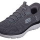 Slipper & Schnürschuhe - SKECHERS, Herren-Sneaker, mit geformter Slip-Ins Fersenplatte, in Größe 040 bis 048, in Farbe MARINE – Farbe ANTHRAZIT – Ansicht 1