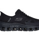 Slipper & Schnürschuhe - SKECHERS, Herren-Sneaker, mit geformter Slip-Ins Fersenplatte, in Größe 040 bis 048, in Farbe SCHWARZ – Farbe SCHWARZ – Ansicht 4