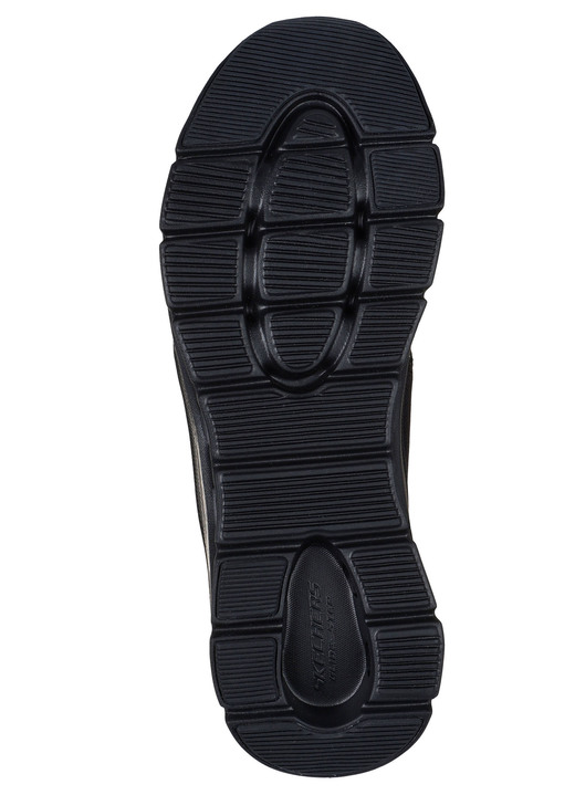 Slipper & Schnürschuhe - SKECHERS, Herren-Sneaker, mit geformter Slip-Ins Fersenplatte, in Größe 040 bis 048, in Farbe SCHWARZ Ansicht 3