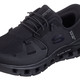 Slipper & Schnürschuhe - SKECHERS, Herren-Sneaker, mit geformter Slip-Ins Fersenplatte, in Größe 040 bis 048, in Farbe SCHWARZ – Farbe SCHWARZ – Ansicht 1