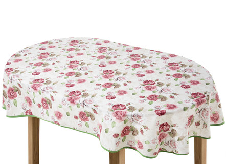 Tischdecken - Tischdekoration mit Fleckschutz-Ausrüstung – Farbe MULTICOLOR – Ansicht  Tischdecken - Tischdekoration mit Fleckschutz-Ausrüstung, in Größe 105 (Läufer, 40/140 cm) bis 190 (Tischdecke oval, 135/190 cm), in Farbe MULTICOLOR – Farbe MULTICOLOR – Ansicht