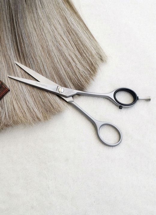 Haarstyling & Haarpflege - Profi-Haarschere, in Farbe EDELSTAHL Ansicht 1