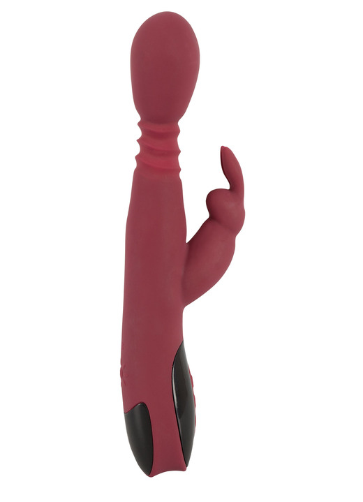 Erotik - Massagegerät Rabbitvibrator mit Wärmefunktion Ansicht 6 Erotik - Massagegerät Rabbitvibrator mit Wärmefunktion, in Farbe ROT-SCHWARZ Ansicht 6
