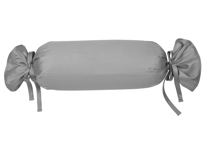 Kissenbezüge - Hochwertige Mako-Satin-Kissenbezüge mit Reißverschluss, in Größe 121 (2 Kissenbezüge, 40/80 cm) bis 125 2 (Kissenbezüge, 40/60 cm), in Farbe HELLBLAU Ansicht 19