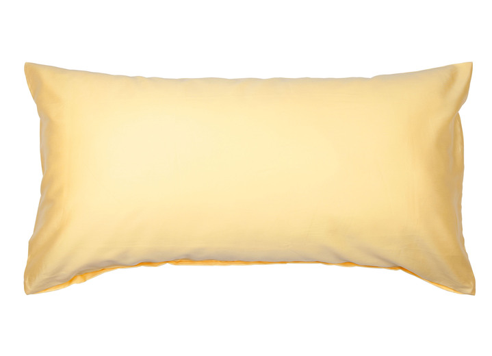 Kissenbezüge - Hochwertige Mako-Satin-Kissenbezüge mit Reißverschluss, in Größe 121 (2 Kissenbezüge, 40/80 cm) bis 125 2 (Kissenbezüge, 40/60 cm), in Farbe HELLBLAU Ansicht 20