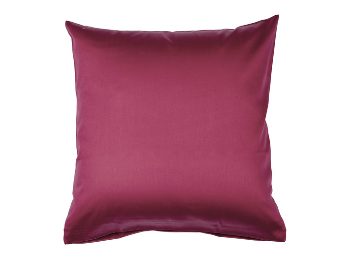 Kissenbezüge - Hochwertige Mako-Satin-Kissenbezüge mit Reißverschluss, in Größe 121 (2 Kissenbezüge, 40/80 cm) bis 125 2 (Kissenbezüge, 40/60 cm), in Farbe HELLBLAU Ansicht 7