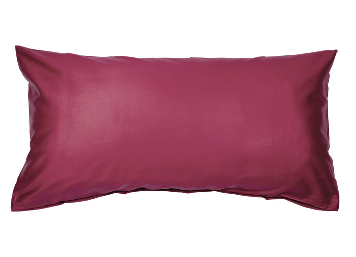 Kissenbezüge - Hochwertige Mako-Satin-Kissenbezüge mit Reißverschluss, in Größe 121 (2 Kissenbezüge, 40/80 cm) bis 125 2 (Kissenbezüge, 40/60 cm), in Farbe HELLBLAU Ansicht 6