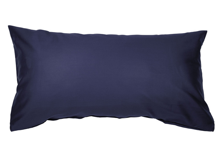 Kissenbezüge - Hochwertige Mako-Satin-Kissenbezüge mit Reißverschluss, in Größe 121 (2 Kissenbezüge, 40/80 cm) bis 125 2 (Kissenbezüge, 40/60 cm), in Farbe HELLBLAU Ansicht 14