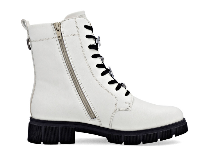 Stiefel & Stiefeletten - Remonte, schicke Damen-Stiefeletten, Winterschuhe, Weite G, mit Reißverschluss, in Größe 036 bis 042, in Farbe NATURWEISS Ansicht 4