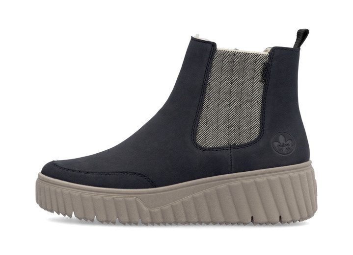 Stiefel & Stiefeletten - Rieker, trendige Damen-Boots, Winterschuhe, mit herausnehmbarem Fußbett, in Größe 036 bis 042, in Farbe DUNKELBLAU Ansicht 5