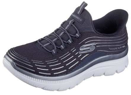 SKECHERS, stylische Damen-Sneaker, mit geformter Slip-Ins Fersenplatte