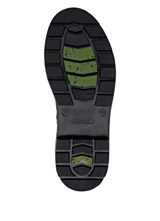 Mode - Remonte, gefütterte Damen-Stiefeletten, Winterschuhe, Weite G, mit Lammfell, in Größe 036 bis 042, in Farbe SCHWARZ Ansicht 3