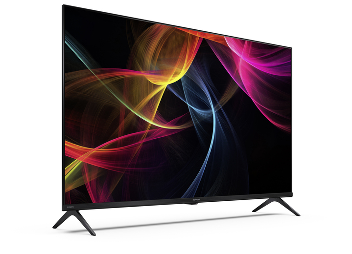 Fernseher - „Sharp“ HD-Ready-LED-Google-TV mit WLAN Ansicht 3 Fernseher - „Sharp“ HD-Ready-LED-Google-TV mit WLAN, in Farbe SCHWARZ Ansicht 3