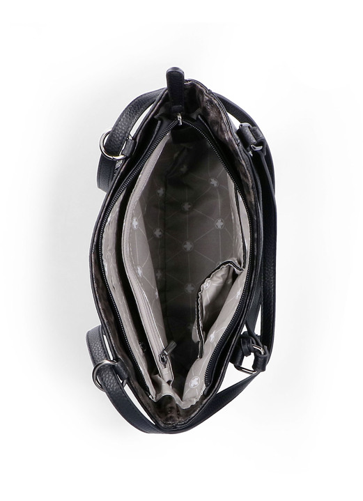 Taschen - Rieker, Tasche, Damen, mit optischen Leo-Highlights, in Farbe SCHWARZ Ansicht 4