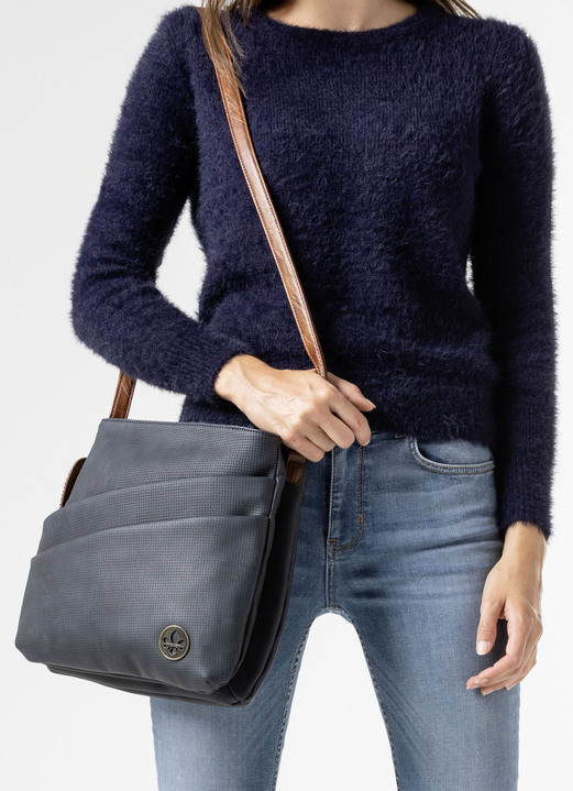 Taschen - Rieker, Tasche, Damen, mit abnehmbarem Herzanhänger, in Farbe DUNKELBLAU Ansicht 5