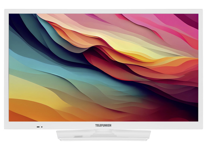 Fernseher - Telefunken XH24O550M HD-Ready-LED-Fernseher, in Farbe WEISS Ansicht 4