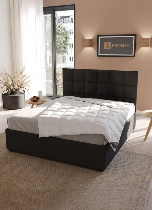 Bettwaren - In Deutschland hergestelltes Daunenprogramm aus dem Hause Spessarttraum Ansicht 31 Bettwaren - In Deutschland hergestelltes Daunenprogramm aus dem Hause Spessarttraum, in Größe 103 (135/200 cm) bis 121 (40/ 80 cm), in Farbe , in Ausführung Blue Kissen Ansicht 31