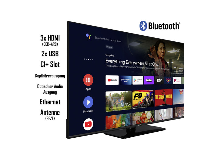 Fernseher - „Telefunken“ LED-Fernseher in Full-HD Ansicht 11 Fernseher - „Telefunken“ LED-Fernseher in Full-HD, in Farbe SCHWARZ Ansicht 11