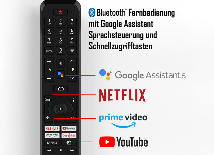 Fernseher - „Telefunken“ LED-Fernseher in Full-HD Ansicht 3 Fernseher - „Telefunken“ LED-Fernseher in Full-HD, in Farbe SCHWARZ Ansicht 3
