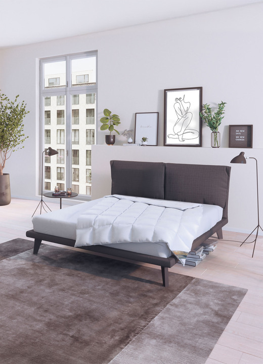 Bettwaren - Herrlich warme Daunendecken-Serie Winterträume von Spessarttraum, in Größe 103 (Bett 135/200 cm) bis 403 (mit gratis Schneeeule, 2x 135/200 cm + 2x 80/80 cm), in Farbe WEISS, in Ausführung WINTERTRAUM – MEDIUM Ansicht 11