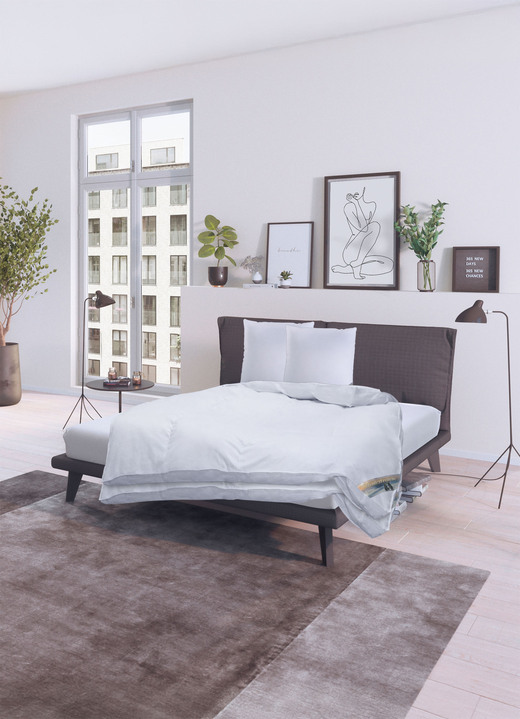 Bettwaren - Herrlich warme Daunendecken-Serie Winterträume von Spessarttraum, in Größe 103 (Bett 135/200 cm) bis 403 (mit gratis Schneeeule, 2x 135/200 cm + 2x 80/80 cm), in Farbe WEISS, in Ausführung WINTERTRAUM – MEDIUM Ansicht 10