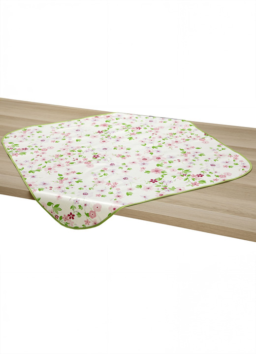 Tischdecken - Tischdekoration in pflegeleichter Qualität, in Größe 108 (Mitteldecke, 80x 80 cm) bis 302 (2 Platz-Sets, 34x 47 cm), in Farbe WEISS Ansicht 4