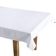 Tischdecken - Tisch- und Raumdekoration mit Fleckenschutz-Ausrüstung, in Größe 146 (Läufer, 40/ 150 cm) bis 404 (Kissenbezug, 40/ 40 cm), in Farbe WEISS – Farbe WEISS – Ansicht 3
