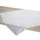 Tischdecken - Tisch- und Raumdekoration mit Fleckenschutz-Ausrüstung, in Größe 146 (Läufer, 40/ 150 cm) bis 404 (Kissenbezug, 40/ 40 cm), in Farbe WEISS – Farbe HELLGRAU – Ansicht 2