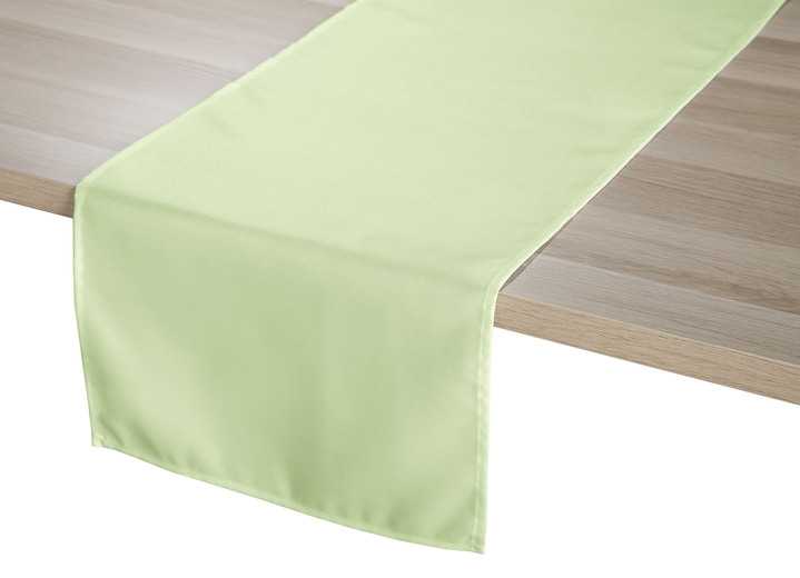 Tischdecken - Tisch- und Raumdekoration mit Fleckenschutz-Ausrüstung, in Größe 146 (Läufer, 40/ 150 cm) bis 404 (Kissenbezug, 40/ 40 cm), in Farbe WEISS Ansicht 12