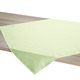 Tischdecken - Tisch- und Raumdekoration mit Fleckenschutz-Ausrüstung, in Größe 146 (Läufer, 40/ 150 cm) bis 404 (Kissenbezug, 40/ 40 cm), in Farbe WEISS – Farbe HELLGRÜN – Ansicht 2