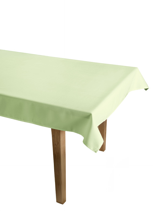 Tischdecken - Tisch- und Raumdekoration mit Fleckenschutz-Ausrüstung, in Größe 146 (Läufer, 40/ 150 cm) bis 404 (Kissenbezug, 40/ 40 cm), in Farbe WEISS Ansicht 14
