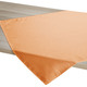 Tischdecken - Tisch- und Raumdekoration mit Fleckenschutz-Ausrüstung, in Größe 146 (Läufer, 40/ 150 cm) bis 404 (Kissenbezug, 40/ 40 cm), in Farbe WEISS – Farbe ORANGE – Ansicht 2