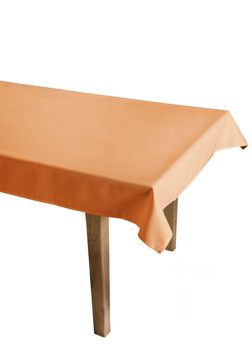 Tischdecken - Tisch- und Raumdekoration mit Fleckenschutz-Ausrüstung, in Größe 146 (Läufer, 40/ 150 cm) bis 404 (Kissenbezug, 40/ 40 cm), in Farbe WEISS Ansicht 19