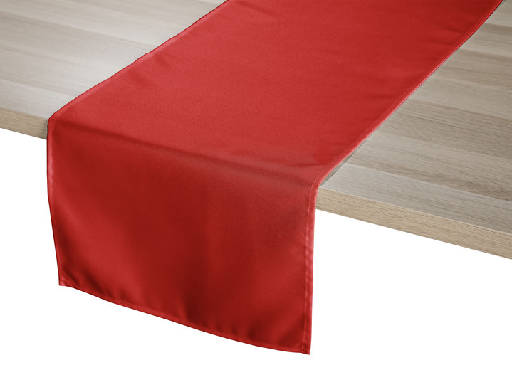 Tischdecken - Tisch- und Raumdekoration mit Fleckenschutz-Ausrüstung, in Größe 146 (Läufer, 40/ 150 cm) bis 404 (Kissenbezug, 40/ 40 cm), in Farbe WEISS Ansicht 20