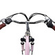 - City-E-Bike mit Tiefeinstieg – Farbe ROSA – Ansicht 4 - City-E-Bike mit Tiefeinstieg, in Farbe ROSA – Farbe ROSA – Ansicht 4