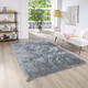 Klassisch - Hochflor Brücken und Teppiche  – Farbe SILBER – Ansicht 1 Klassisch - Hochflor Brücken und Teppiche , in Größe 111 (Brücke, 50x90 cm) bis 306 (Teppich, Ø180 cm), in Farbe WEISS – Farbe SILBER – Ansicht 1