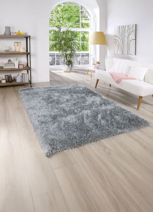 Klassisch - Hochflor Brücken und Teppiche  Ansicht 2 Klassisch - Hochflor Brücken und Teppiche , in Größe 111 (Brücke, 50x90 cm) bis 306 (Teppich, Ø180 cm), in Farbe WEISS Ansicht 2