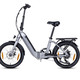 Elektromobilität - Falt-E-Bike Foldi Comfort von SAXXX  – Farbe GRAU-SILBER-MATT – Ansicht 2 Elektromobilität - Falt-E-Bike Foldi Comfort von SAXXX , in Farbe GRAU-SILBER-MATT – Farbe GRAU-SILBER-MATT – Ansicht 2
