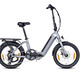 Elektromobilität - Falt-E-Bike Foldi Comfort von SAXXX  – Farbe GRAU-SILBER-MATT – Ansicht 1 Elektromobilität - Falt-E-Bike Foldi Comfort von SAXXX , in Farbe GRAU-SILBER-MATT – Farbe GRAU-SILBER-MATT – Ansicht 1