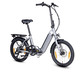 Elektromobilität - Falt-E-Bike Foldi Comfort von SAXXX  – Farbe GRAU-SILBER-MATT – Ansicht 3 Elektromobilität - Falt-E-Bike Foldi Comfort von SAXXX , in Farbe GRAU-SILBER-MATT – Farbe GRAU-SILBER-MATT – Ansicht 3