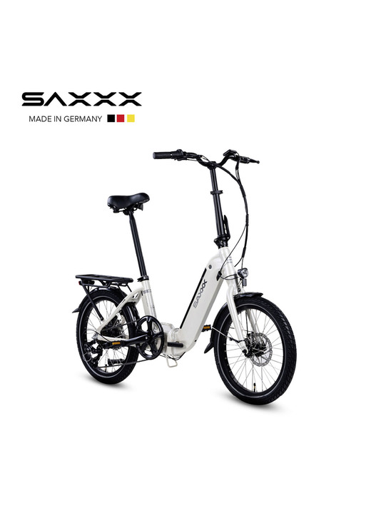 Elektromobilität - Falt-E-Bike Foldi Comfort von SAXXX  Ansicht 6 Elektromobilität - Falt-E-Bike Foldi Comfort von SAXXX , in Farbe GRAU-SILBER-MATT Ansicht 6